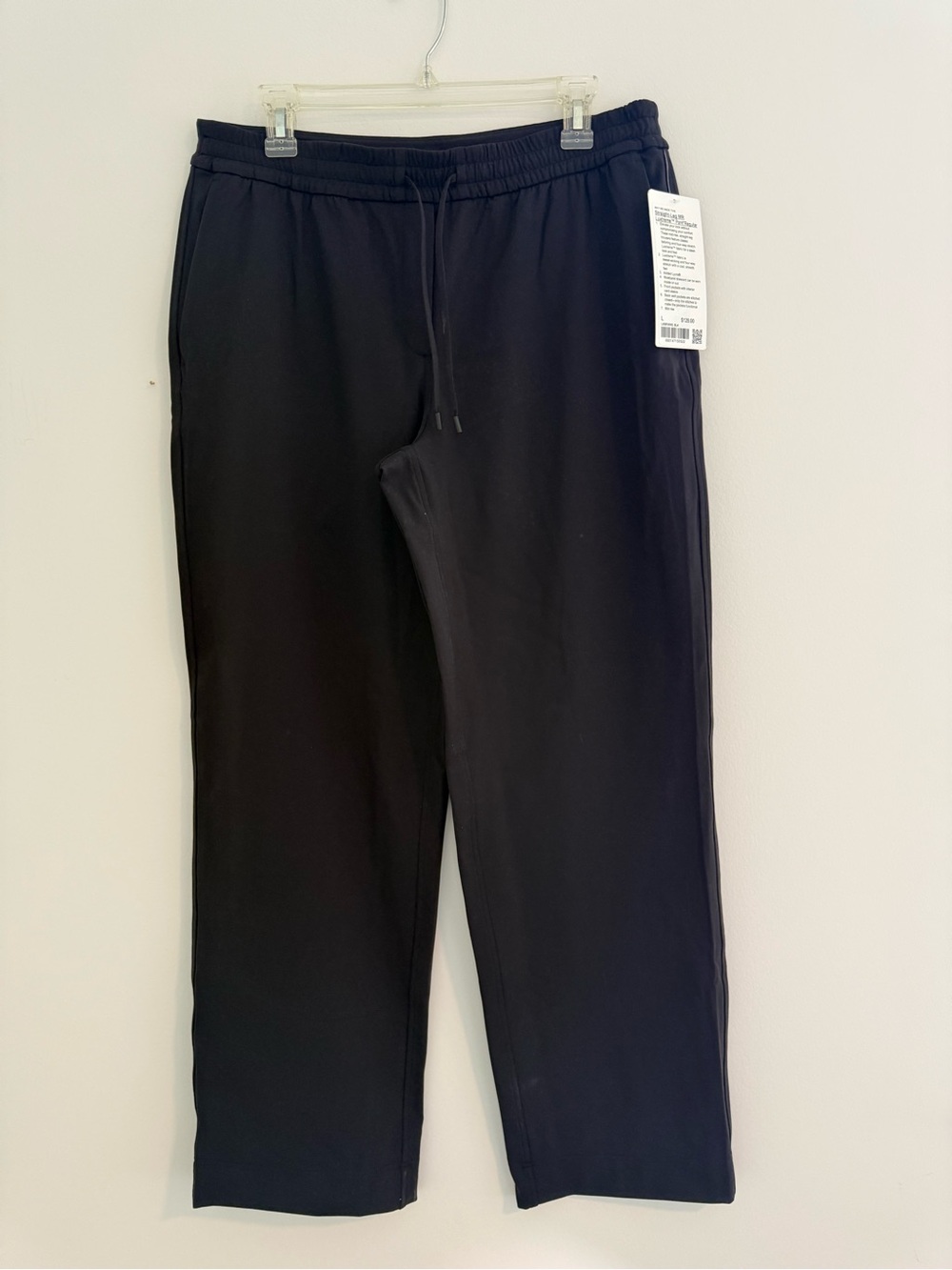 Lululemon Straight-Leg Luxtreme Black Pants